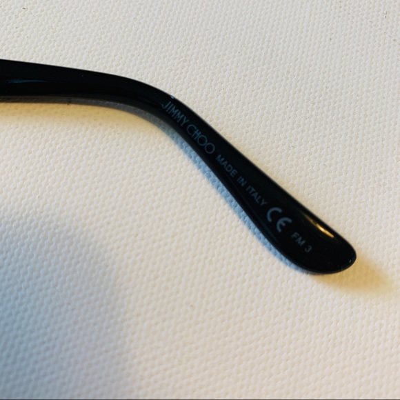 NWT Jimmy Choo 56mm Tortoise Glitter Sunglasses - Picture 8 of 11